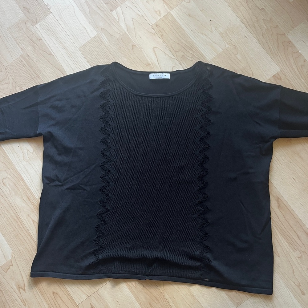 Sandro black Top